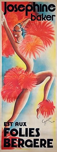 Josephine, Baker, Est Aux, Folies, Bergere