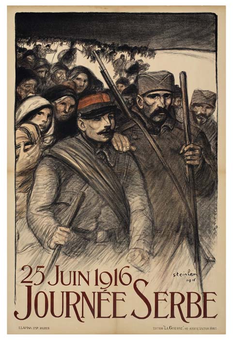25 Juin 1916, Journee Serbe