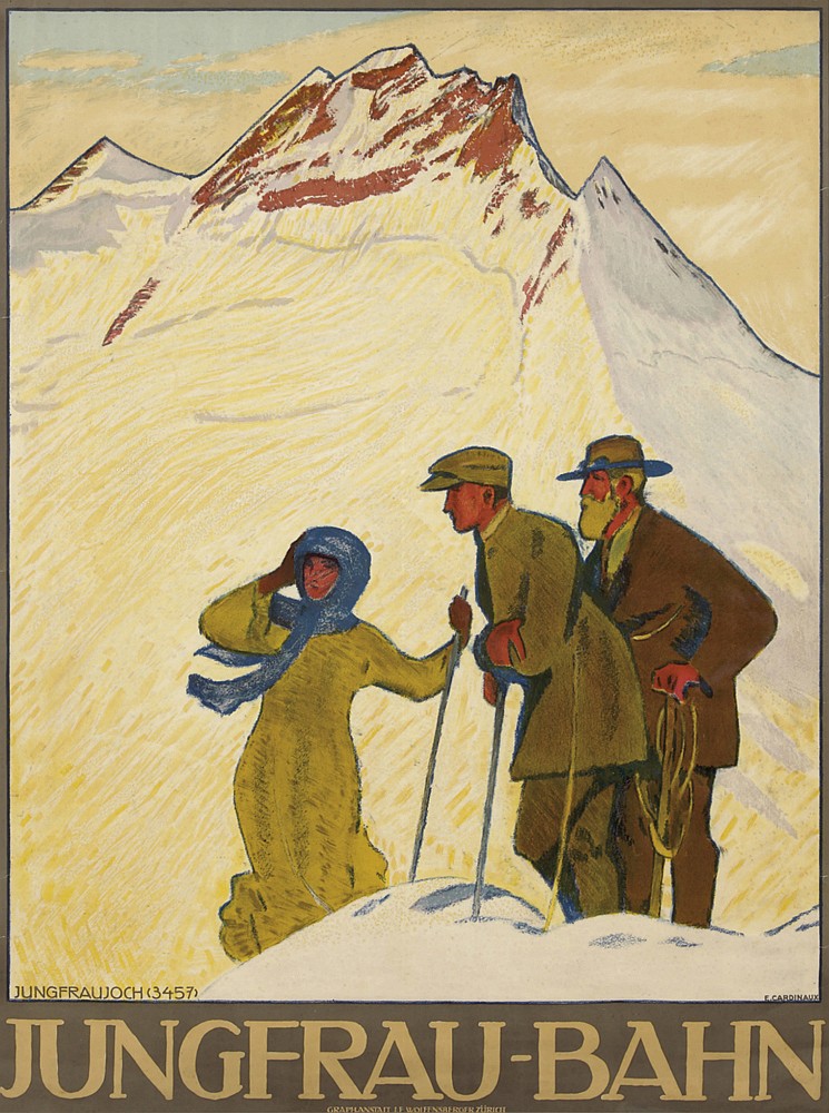 Jungfrau Bahn, E.Cardinaux, Jungfraujoch(3457), Gramlastait If Woifesafror Zurich