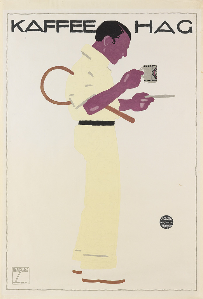 Kaffee Hag, oscar conse mvnchen., Ludwig Hohlwein