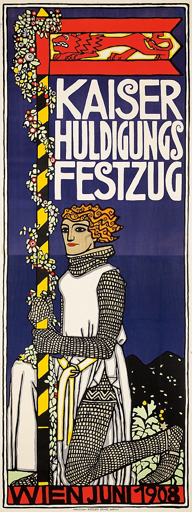 Kaiser Huldigungs Festzug, Wien Jun 1908