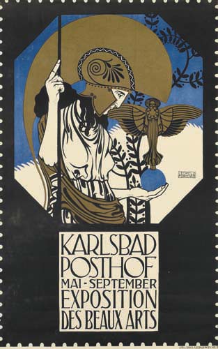Karlsbad posthof mai september exposition des beaux arts