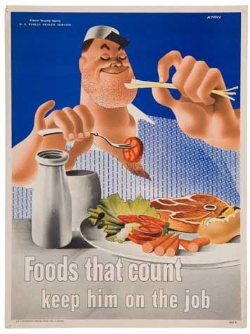 Foods That Count, Keep Him On The Job