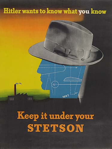 Hitler Wants To Know What You Know, Keep-It-Under-Your-Stetson
