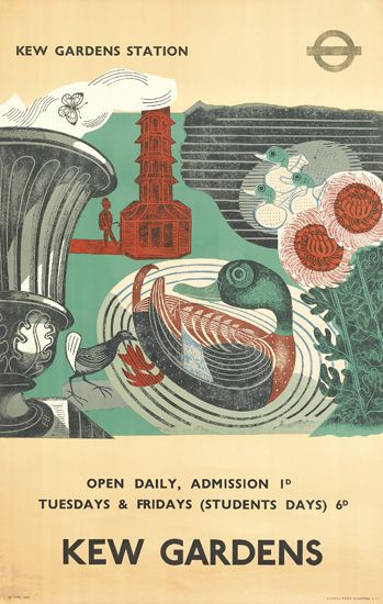 Kew Gardens Station, Open Daily Admission Tuesdays & Fridays (Students Days) Kew Gardens