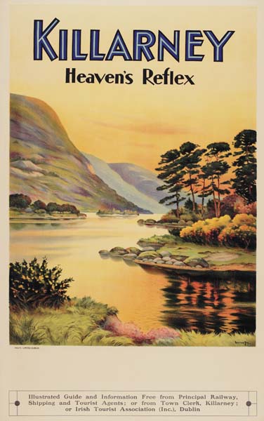 Killarney Heaven’s Reflex, IIIustrated Gulde And Inforination Frec From Principal Rallway Shipping And Tourist Agents Or From Town Clerk Killarney Or Irish Tourisi Associailon )Inc), Dublln