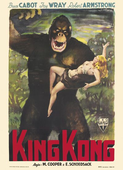 Buce Cabot Fay Wray Robert Armstrong, King Kong, Regia; M. Cooper e E. Schoedsack
