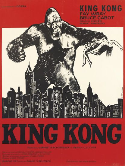 King Kong, Fay Wray, Bruce Cabot, King Kong,