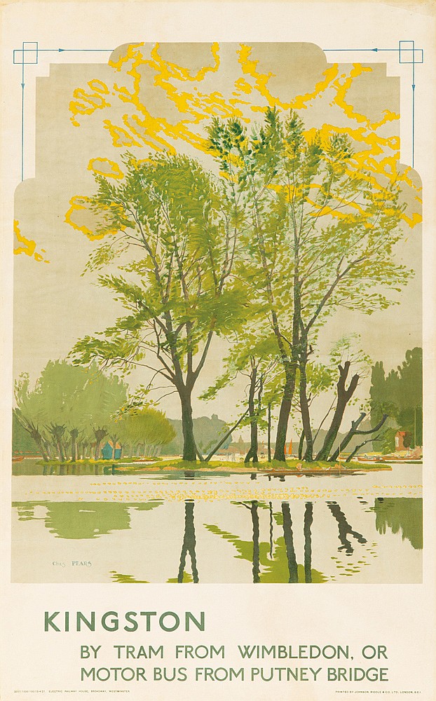 Kingston, By Tram From Wimbledon Or, Motor Bus from Putney Bridge