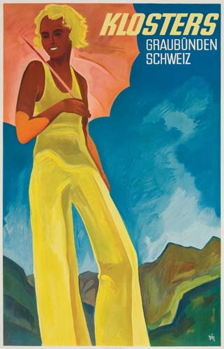 Klosters, Graubunden, Schweiz