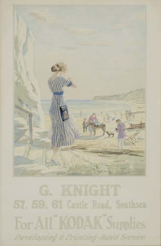 G. Knight, 57, 59, 61 Castle Road, Suthsea, For All ” Kodak” Supplies, Developing c Printind-Rapid Service