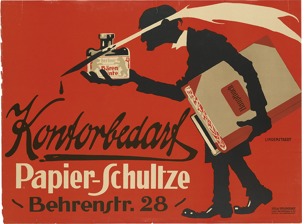 Kontorbedarf, Papier, Schultze, Behrenstr.28