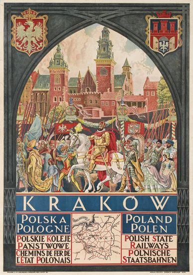 Krakow Polska Pologne, Polskie Koleje Panstwowe, Chemins De Fer De L’Etat Polanais, Poland Polen, Polish State Railways Polnische Staatbahnen