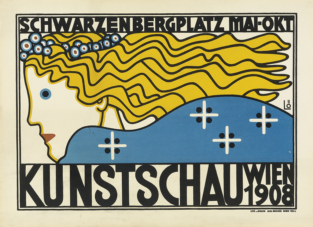 Schwarzenbergplatz Mai okt, Kunstschau, Wien, 1908