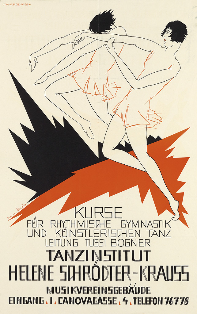 Kurse Fur Rhythmisahe Gymnastik, und Kunstlerischen Tanz, Leitung, Tussi Bogner, Tanzinstitut Helene Schrodter Krauss