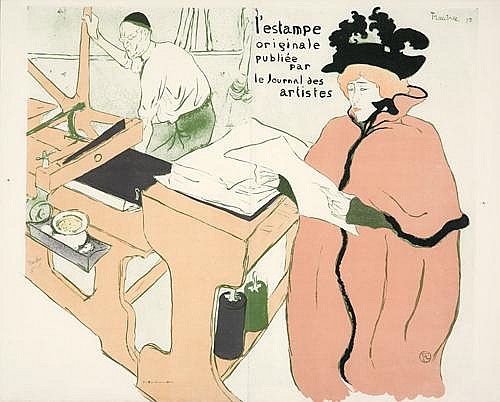 L’Estampe, Originale, Publiee, Par, Le Joupna Des, Artistes