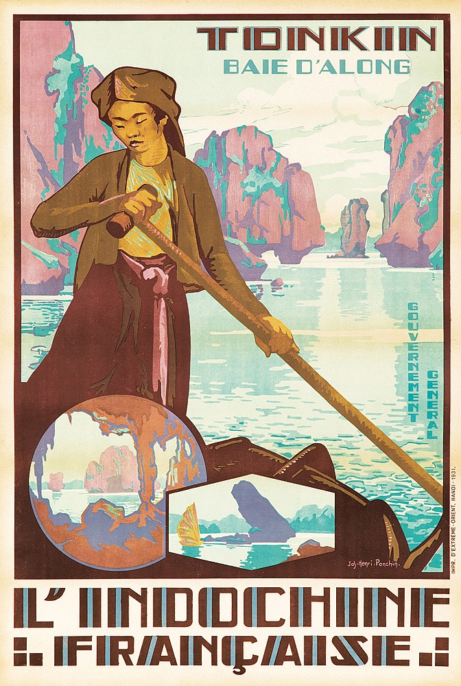 Tonkin, Baie dAlong, LIndochine Francaise, Gouvernement, General, IMPR. D’Extreme.Orient.Hanol 1931.