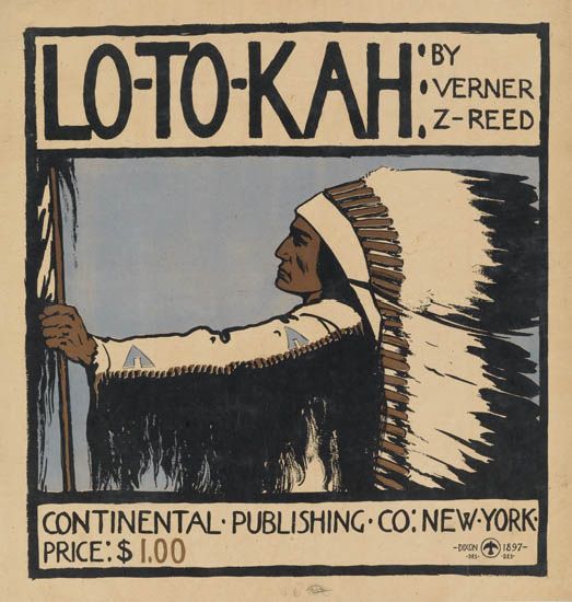 LO-TO-KAH : BY VERNER Z-REED, Continental. Publishing,Co: New.W.York, Price: $1.00