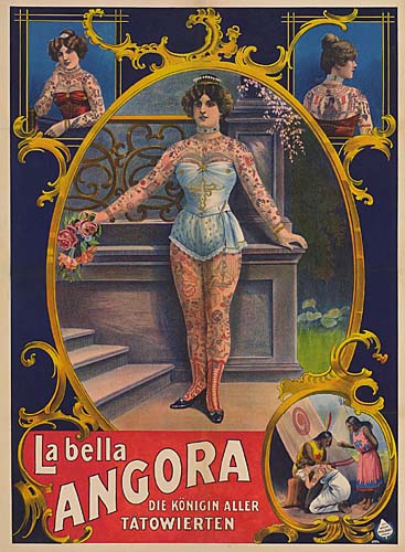 La Bella, Angora, Dle Konigin Aller, Tatowierten