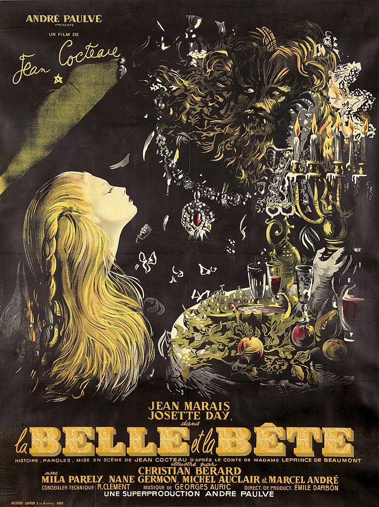 Andre Paelve, Un De Lean Cocteay, Jean Marais Josette Day, La Belle Et La Bete, Histoirs Paroles Hise bn Scohe Dk jean Cocteau D Apres Le Conte Oe Maoame Leprince De Beaumont, Christlan Berard, Mila Parely Nane Germon Michel Auclair Et Marcel Andre, R. Clent Inages De Alekam Nvsique De Georges Avric E mile Darbon, une Superproduction Andre Paulve