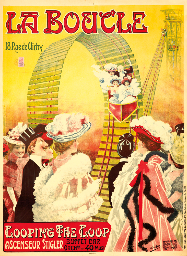 La Boucle, 18,Rue de Clichy, &oopimg &He &oop, Ascenseur Stigler, Buffet Bar, Orchre de 40 Music, H.gray