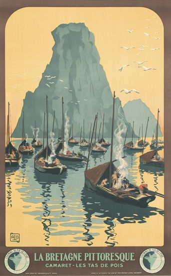 La Bretagne Pittoresque, Camaret-Les Tas De Pois