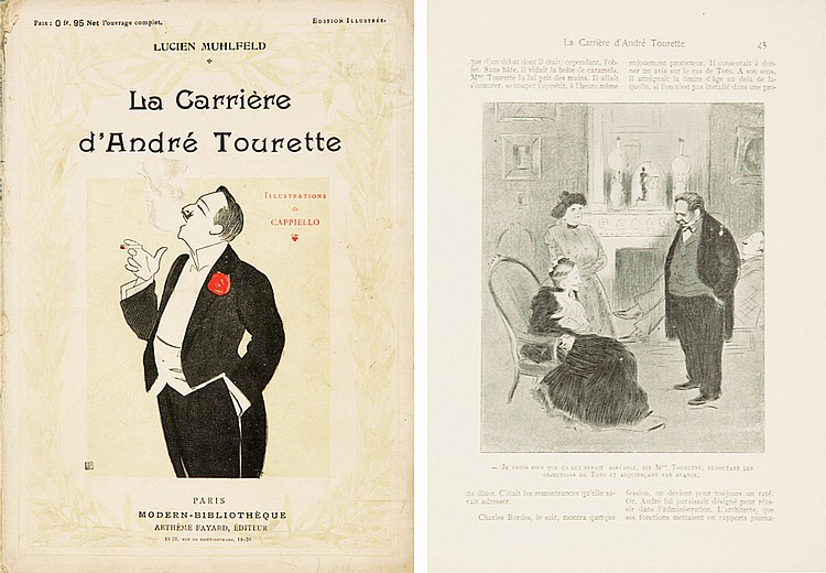 95 Net Foattage Compipt, Lucien Muhlfeld, La Carriere, D’Andre Tourette, Illstrationx, Cappiello, Paris, Modern Bibliotheque, Arthene Fayard, Editeur