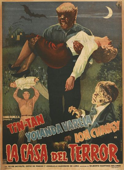 Tin-Yolanda Varela, Lonchaney, La Casa Del Terror, yeyre cyrute ortez de penedo y consuelo guerrcro de luna dilderto martinez solares
