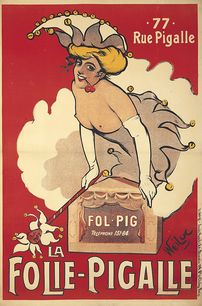  77  , Rue Pigalle, Fol -Pig, La, Folie – Pigalle, Wilue