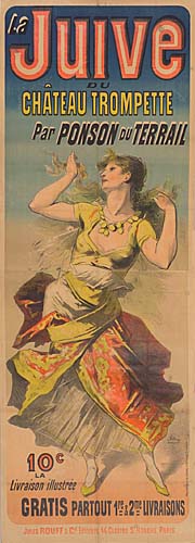 La, Juive, Du, Chateau Trompette, Par Ponson Du Terrail, 10 c, La, Livraison -, Gratis Partout 1-&2- Uvraisons-