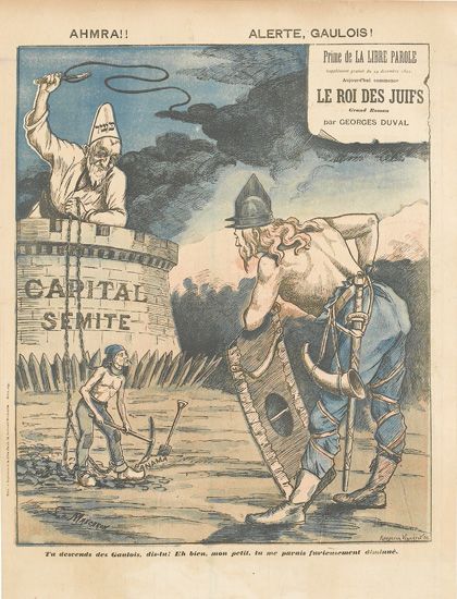 Ahmra!! Alerte Gaulois!, La Libre Parole, Le Roi Des Juifs, Gporces Duval, Capital Semite