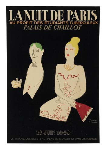 La Nuit De Paris, Au Profit Des Etudiants Tuberculeux, Palais De Chaillot, 16 Jun 1949, Cn Troune Des Billets All Palais De Chaillot Et Dans Les Agences