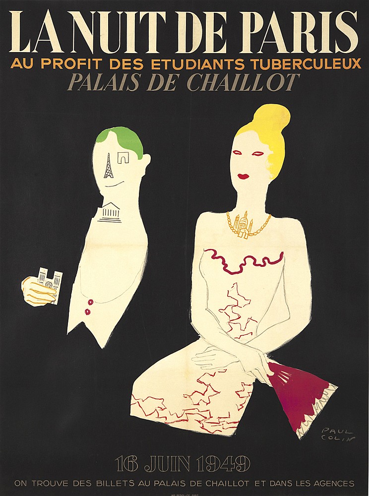 La Nuit De Paris, Au Profit Des Etudiants Tuberculeux, Palis De Chaillot, 16 Jun 1949, On Trove Des billets Au Palais De Chaoillot Et Dans Les Agences