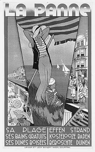 La Panne, Sa-Plage, Ses Bains Gratuits, Ses Dunes Boisees, Effen Strand, Kostelooze Baden, Bedoschte Duinen