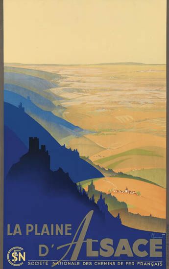 La Plaine D’alsace SFN Societe Nationale Des Chemins De Fer Frangais