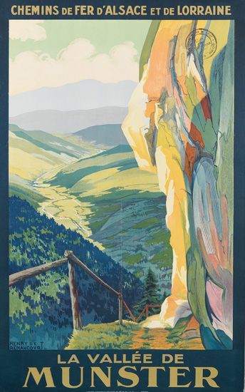 Chemins De Fer D’alsace Et De Lorraine, La Vallee De Munster