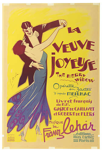 La Veuve Joyeuse, The Merry Widow, Opeiette en 3acteo, Meilhac, Livret franeais de m.m, gaston de caillavet et robert de flers, musique de Fsaus lehas, editions max eschig paris