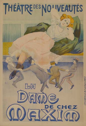 Theatre des nouveautes, La dame de chez maxim