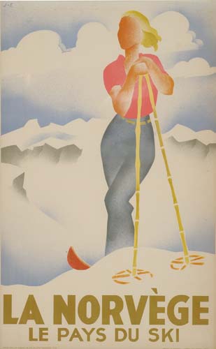 La norvege, Le pays du ski