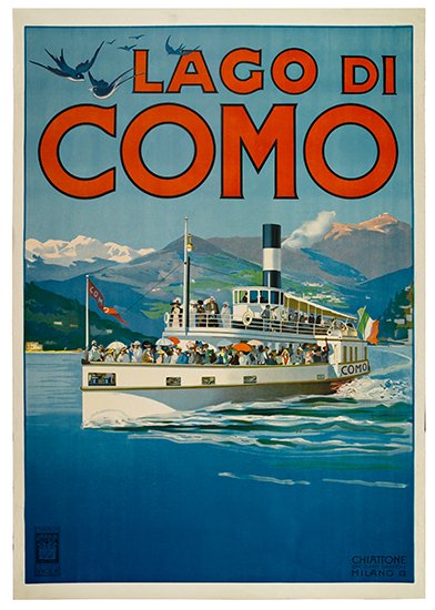 Lago Di, Como, Chiattone, Milano