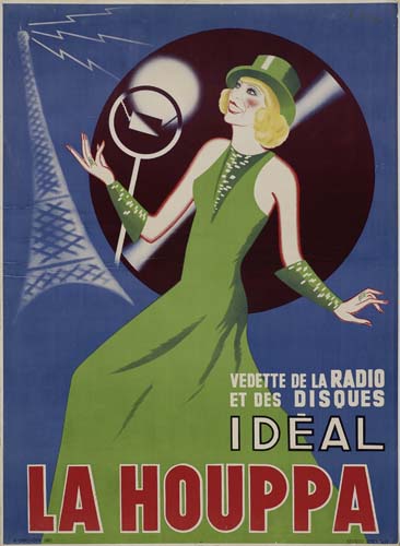Vedette De La Radlo, Et Des Dlsques, Ldeal, La Houppa