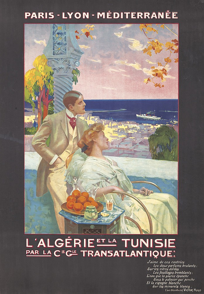 Paris   Lyon   Mediterranee, L’Algerie Et La Tunisie, Par La C Gie Transatlantique