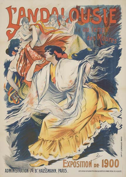 Landalousie, Au Temps, De Maures, Exposition De 1900, Administration 74. B. Haussmann. Paris