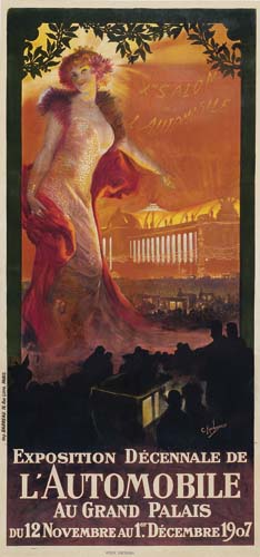Exposition Decennale De, l’automobile, Au Grand Palais, Du 12 Novembre Au 1. Decembre 1907