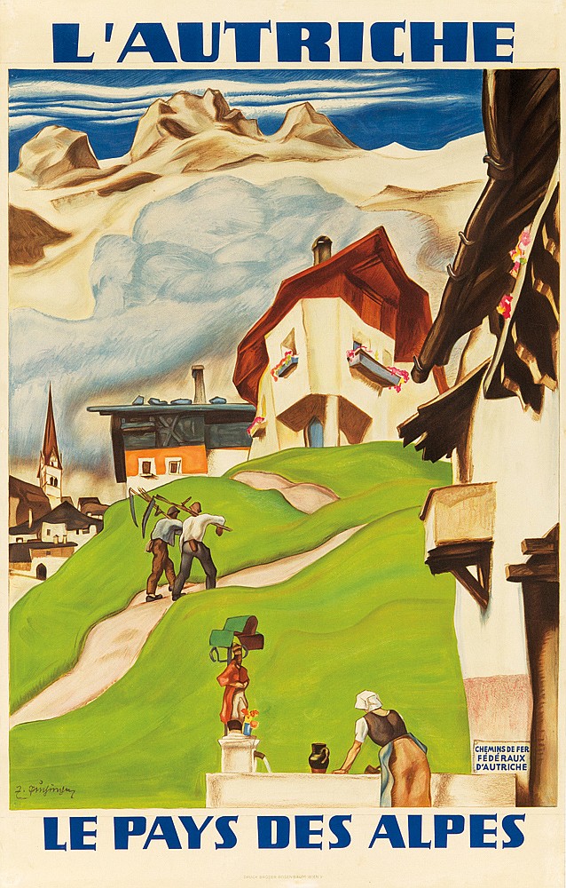 L’Autriche, Le Pays Des Alpes