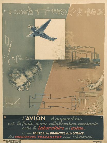 L’Avion dawjourd Hui, Est Le Fruit Dune Coftaboration Constante, Entre Le Laboratoire El Lusine. Et Dans Toutes Les Branches De La Science, Des Chepcheurs Travaillent Pour L’Aviation