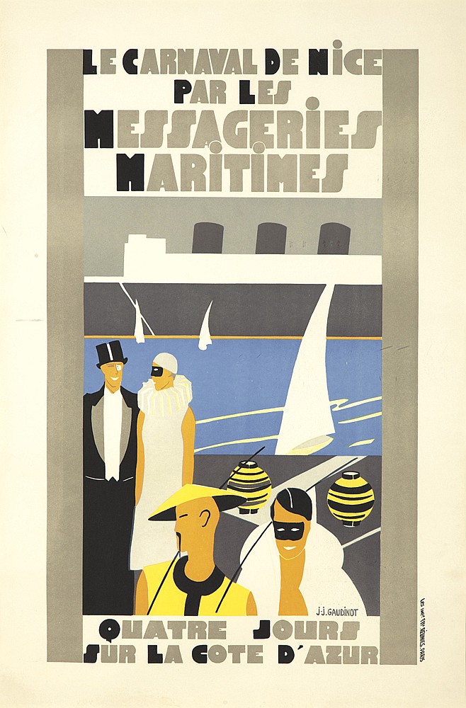Le Carnaval De Nice, Par Les, Messageries, Maritimes, Quatre Jours, Sur La Cote D’Azur