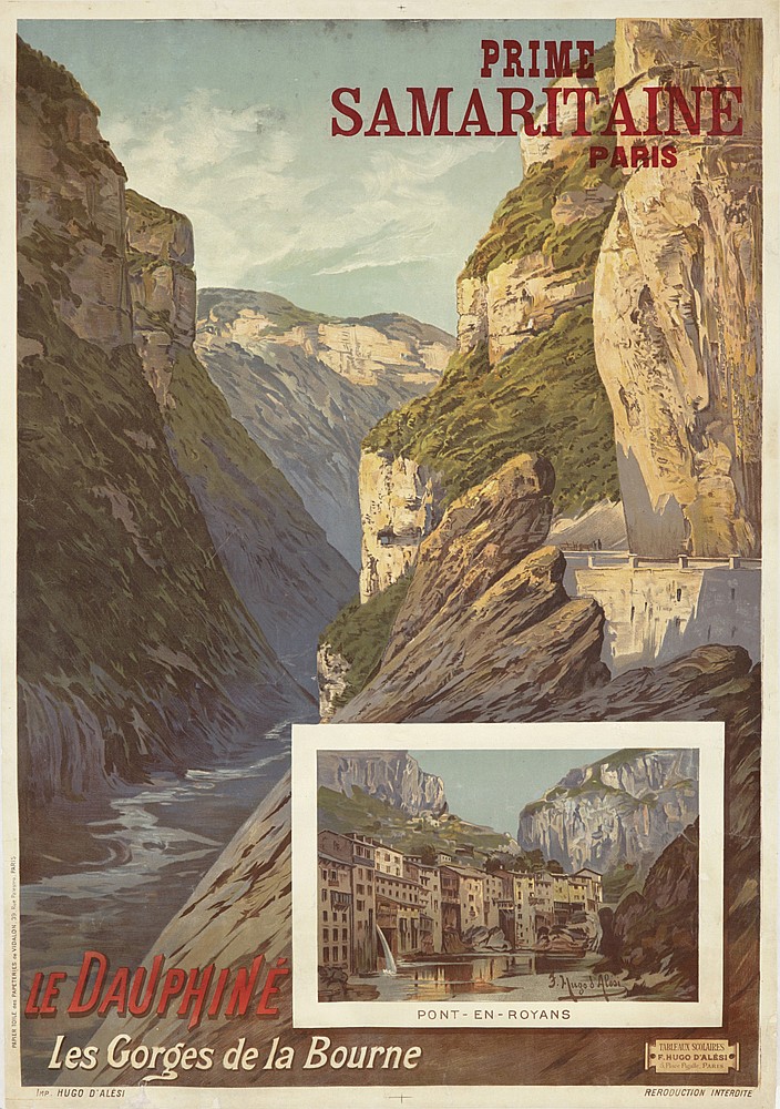 Prime, Samaritaine, Pris, Le Dauphine, Les Gorges De La Bourne, Pont En Royans