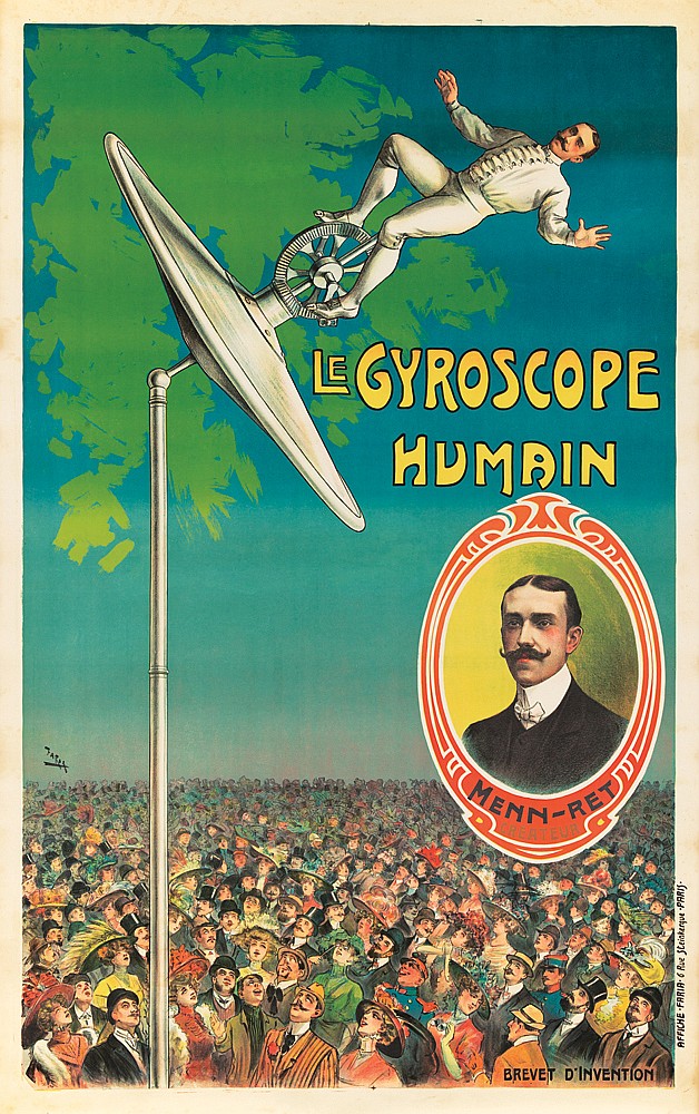 Le Gyroscope, Humain, Menn-Ret, Brevet Dinvention