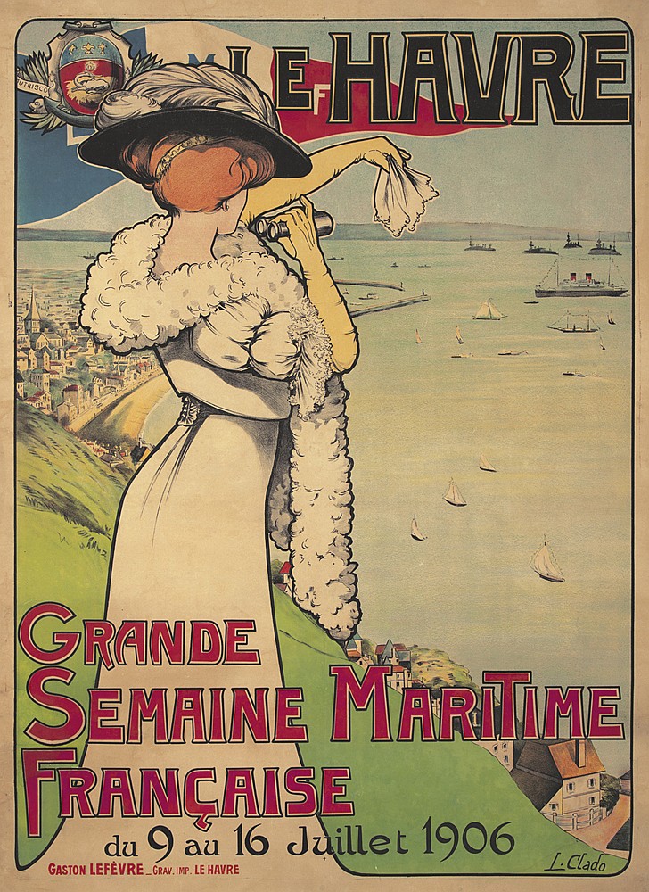 Le Havre, Grande, Semaine Maritime, Francaise, Du 9 A 16 Juillet 1906, Gation Lefevre.Le Havre